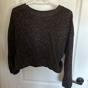 Lululemon Scuba oversized crop